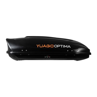 Автобокс YUAGO OPTIMA (черный, серый, белый) 390л